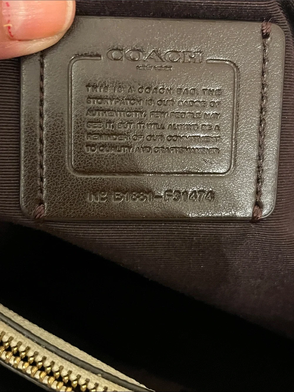 Coach Chalk Pebbled Leather Tote with Detachable Strap